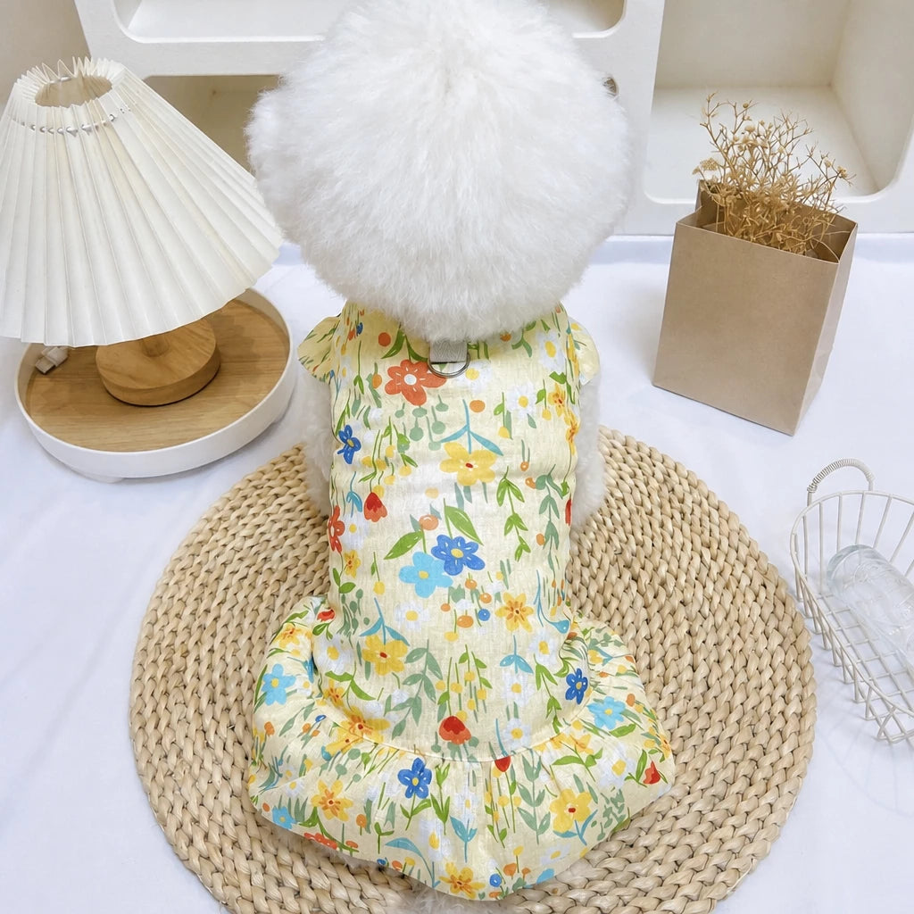 Mesh Pet Dress for Dogs and Cats