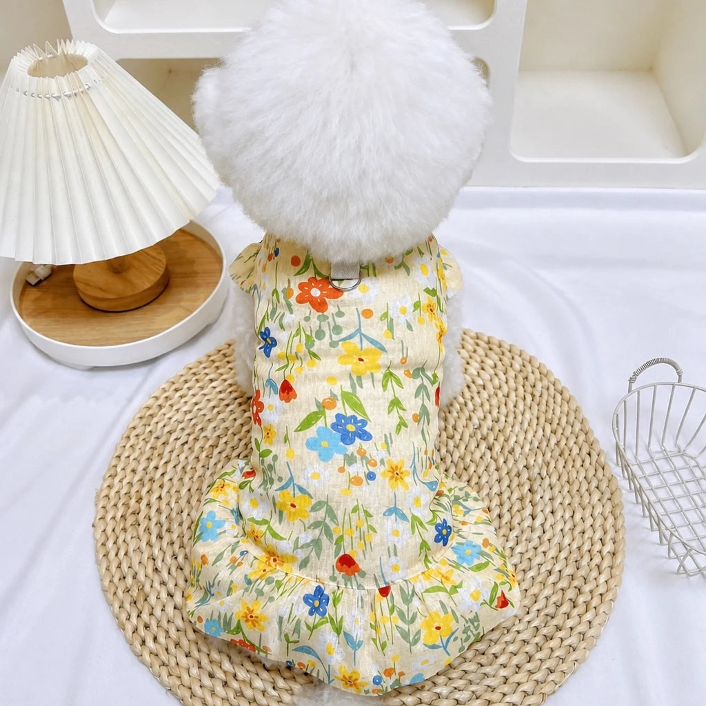 Mesh Pet Dress for Dogs and Cats