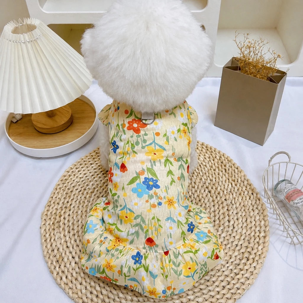Mesh Pet Dress for Dogs and Cats