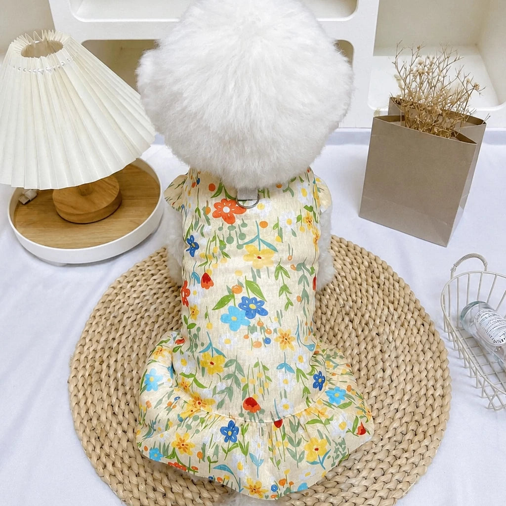 Mesh Pet Dress for Dogs and Cats