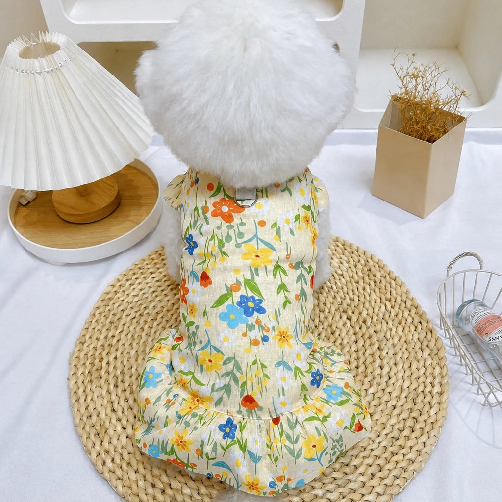 Mesh Pet Dress for Dogs and Cats