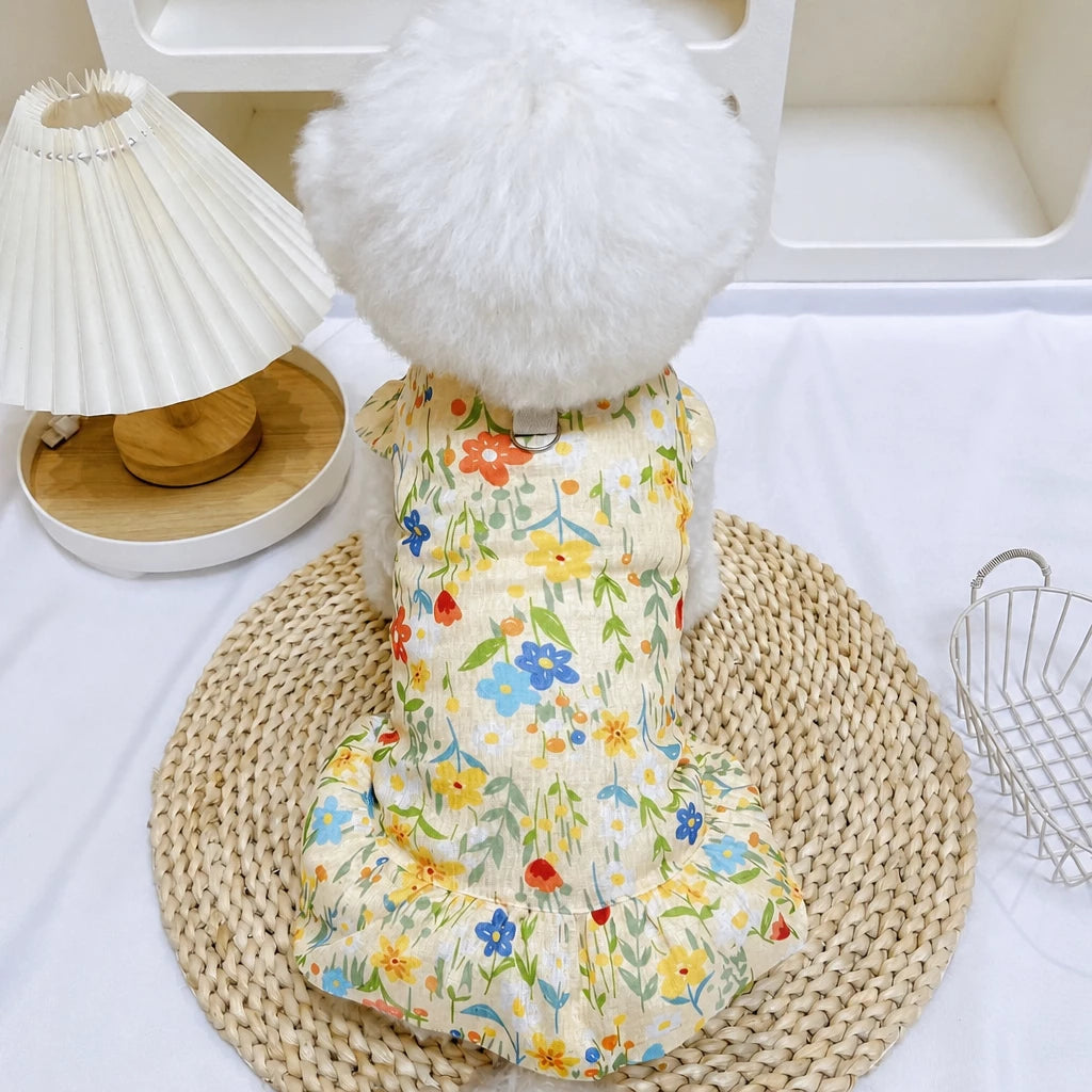 Mesh Pet Dress for Dogs and Cats