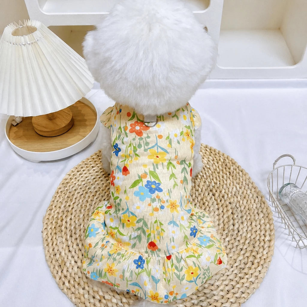 Mesh Pet Dress for Dogs and Cats