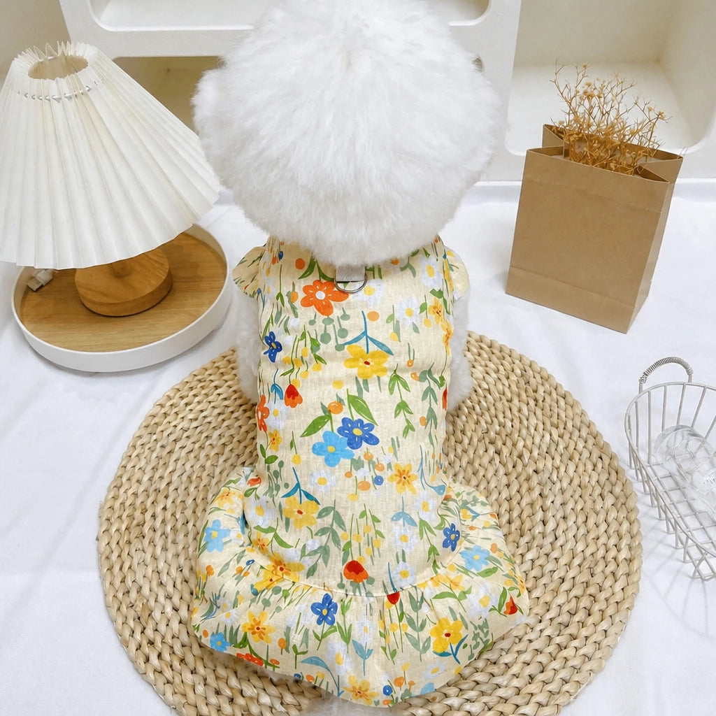 Mesh Pet Dress for Dogs and Cats