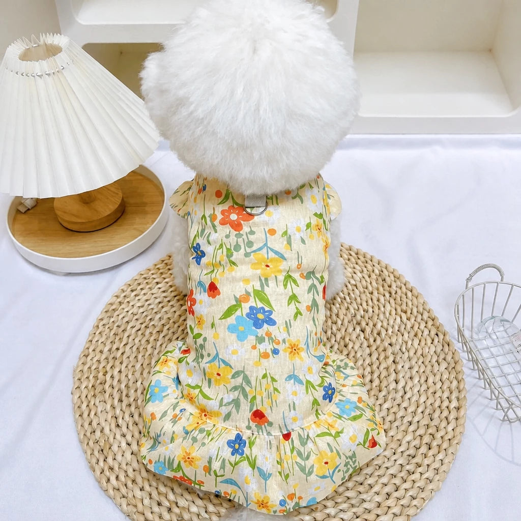 Mesh Pet Dress for Dogs and Cats
