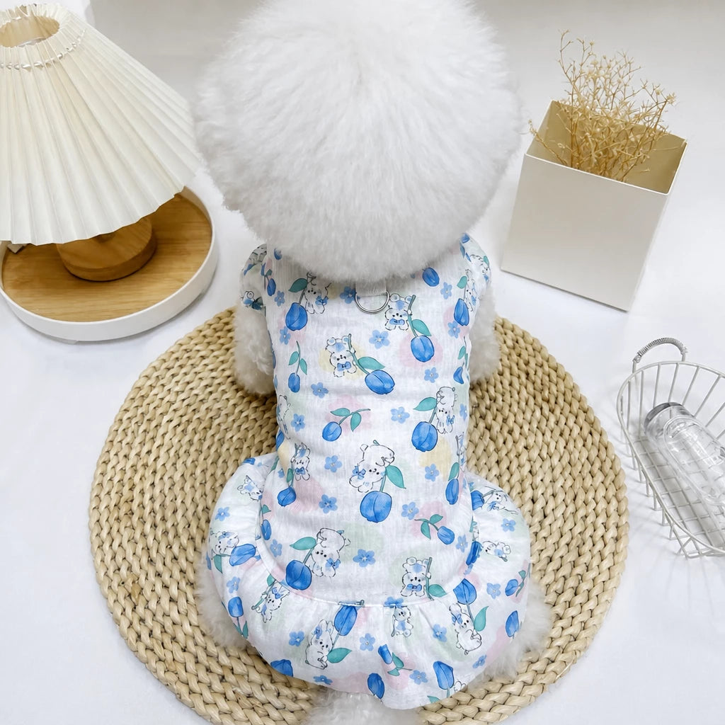 Mesh Pet Dress for Dogs and Cats