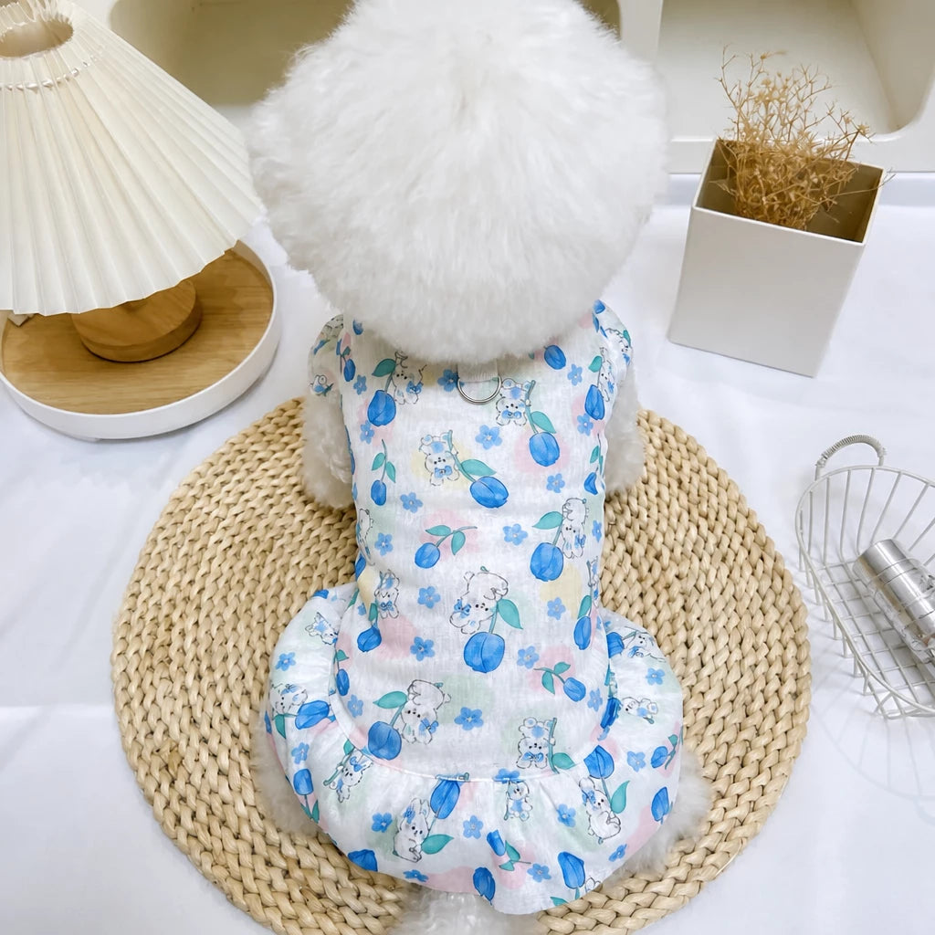 Mesh Pet Dress for Dogs and Cats