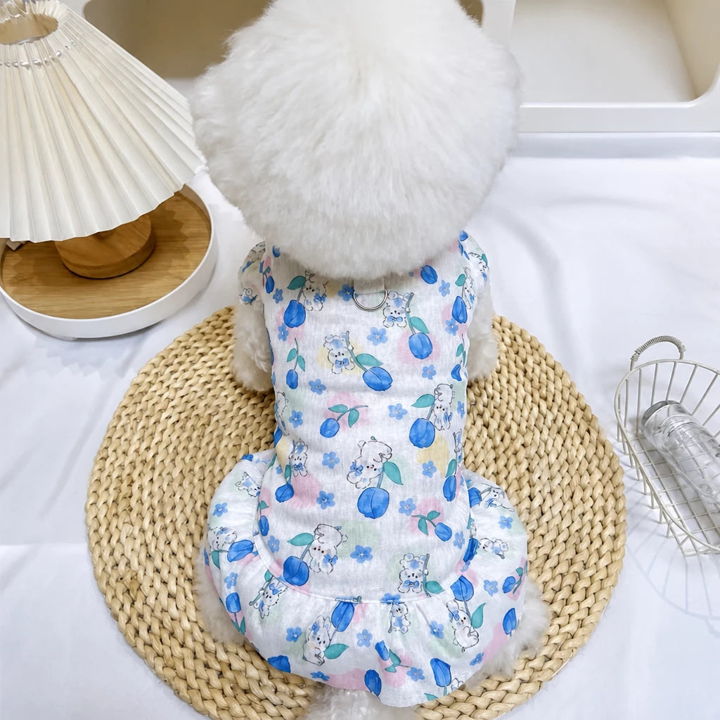 Mesh Pet Dress for Dogs and Cats