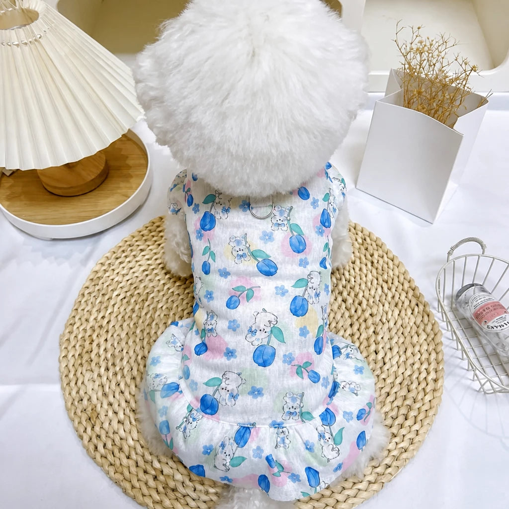 Mesh Pet Dress for Dogs and Cats