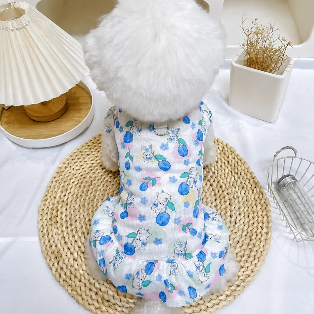 Mesh Pet Dress for Dogs and Cats