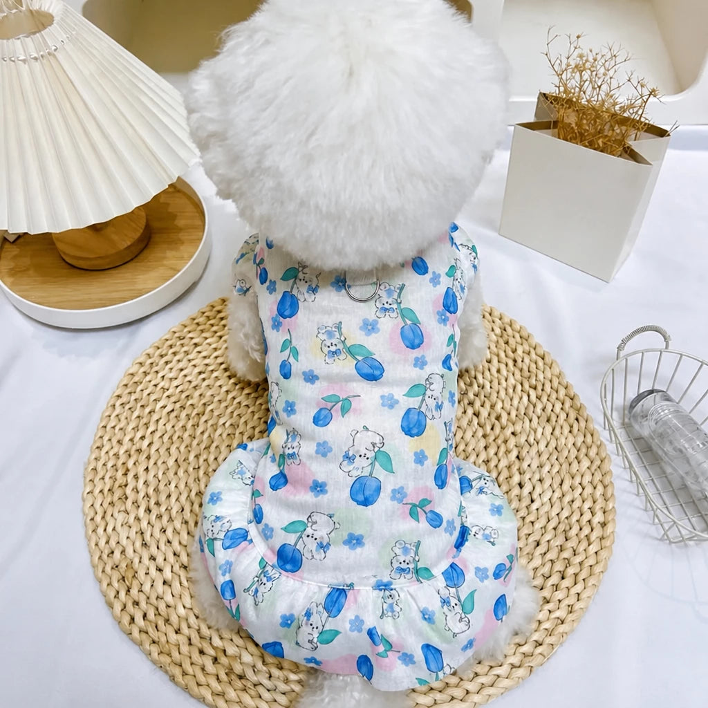 Mesh Pet Dress for Dogs and Cats