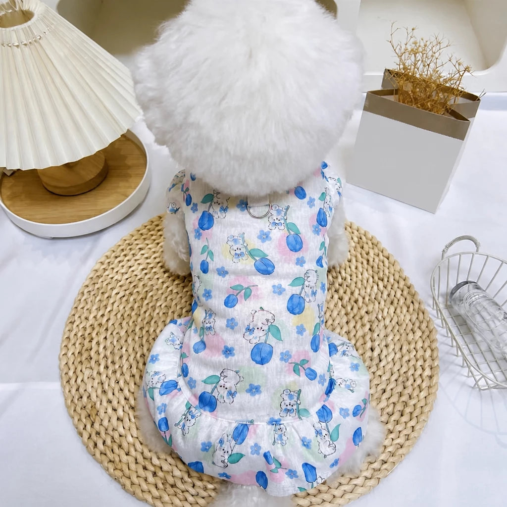 Mesh Pet Dress for Dogs and Cats