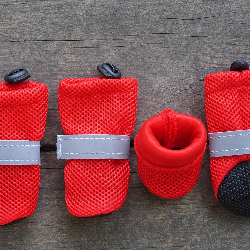 Mesh Dog Shoes with Soft Soles