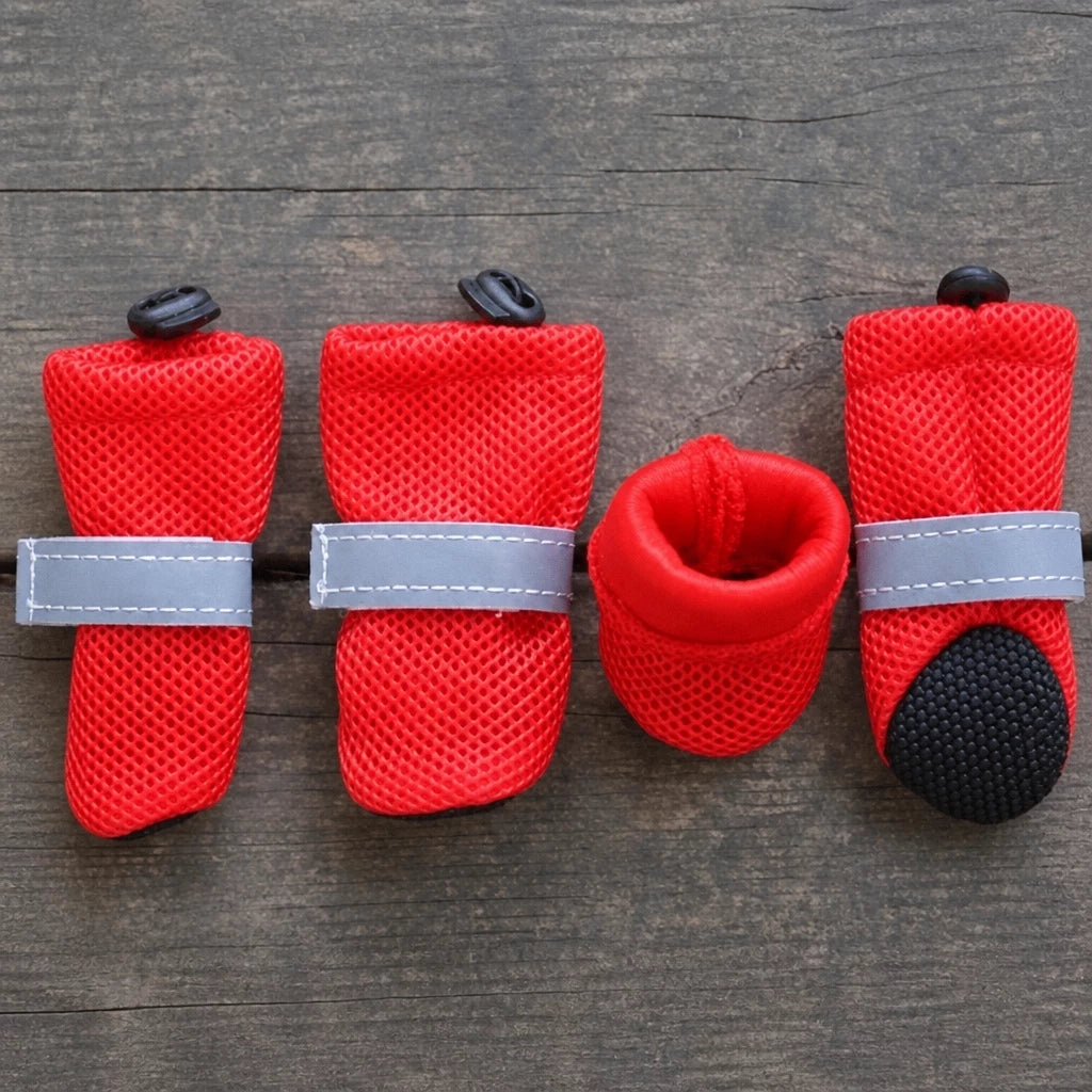 Mesh Dog Shoes with Soft Soles