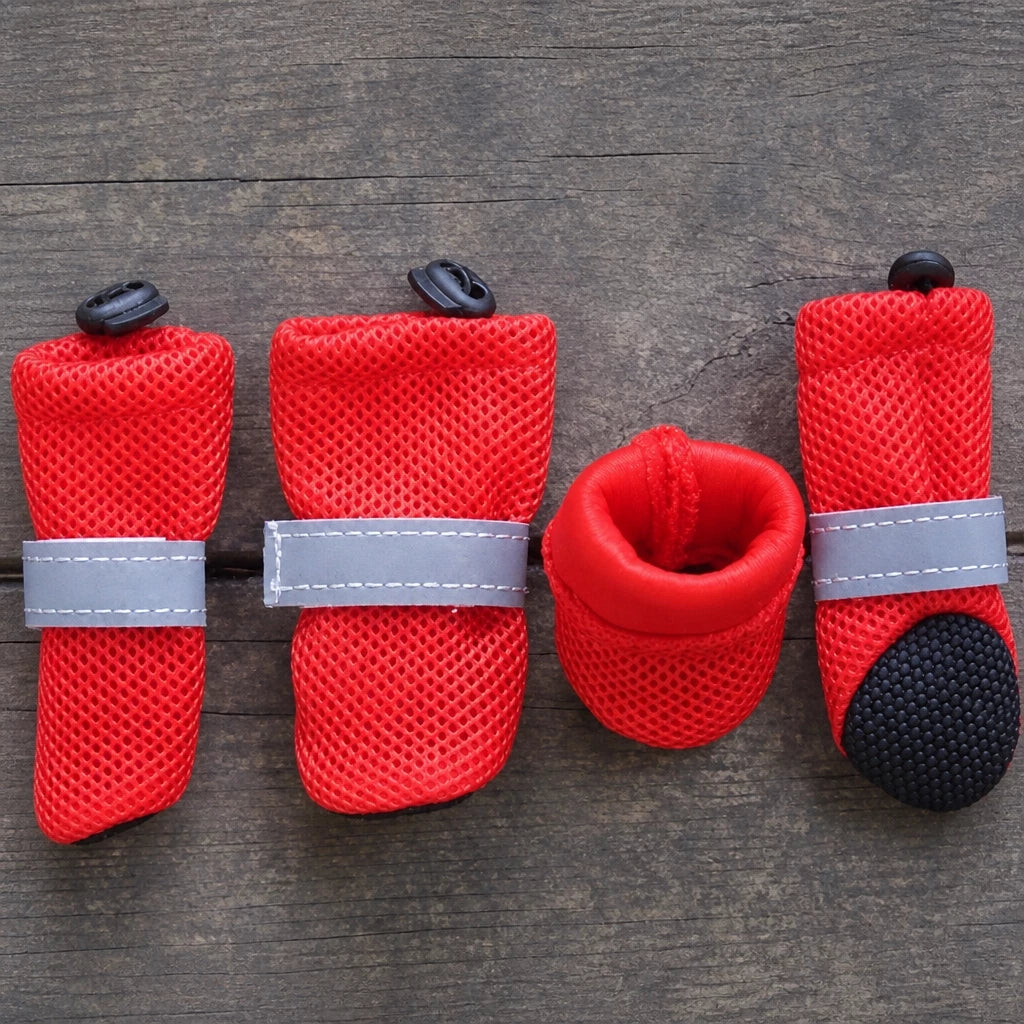 Mesh Dog Shoes with Soft Soles