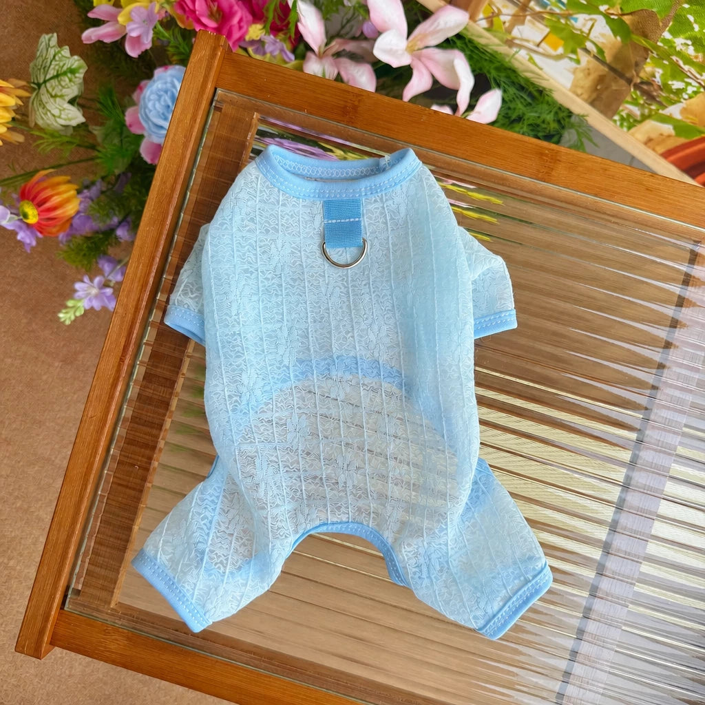 Lightweight Mesh Four-Leg Pet Outfit