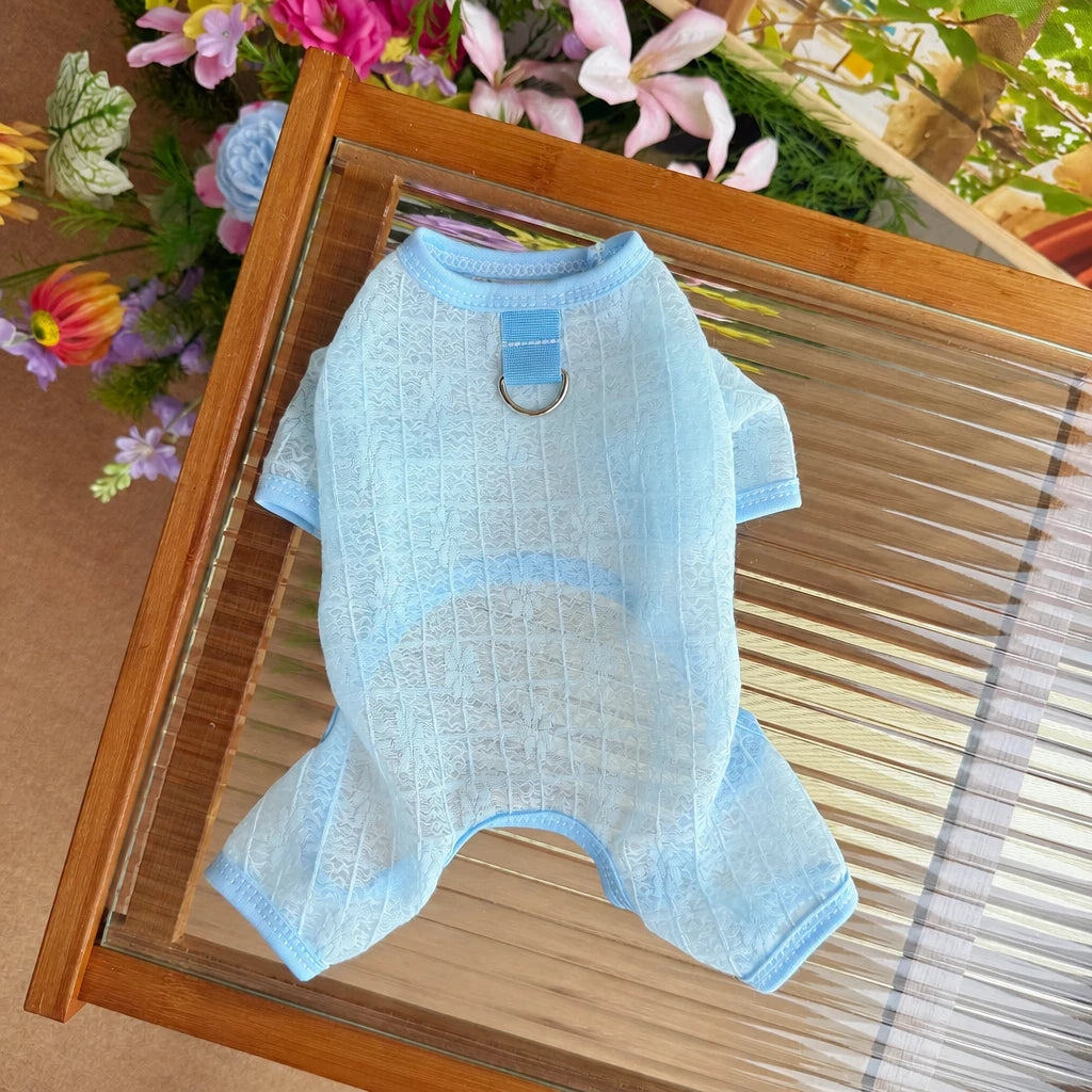 Lightweight Mesh Four-Leg Pet Outfit