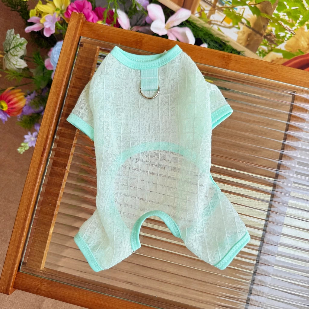 Lightweight Mesh Four-Leg Pet Outfit