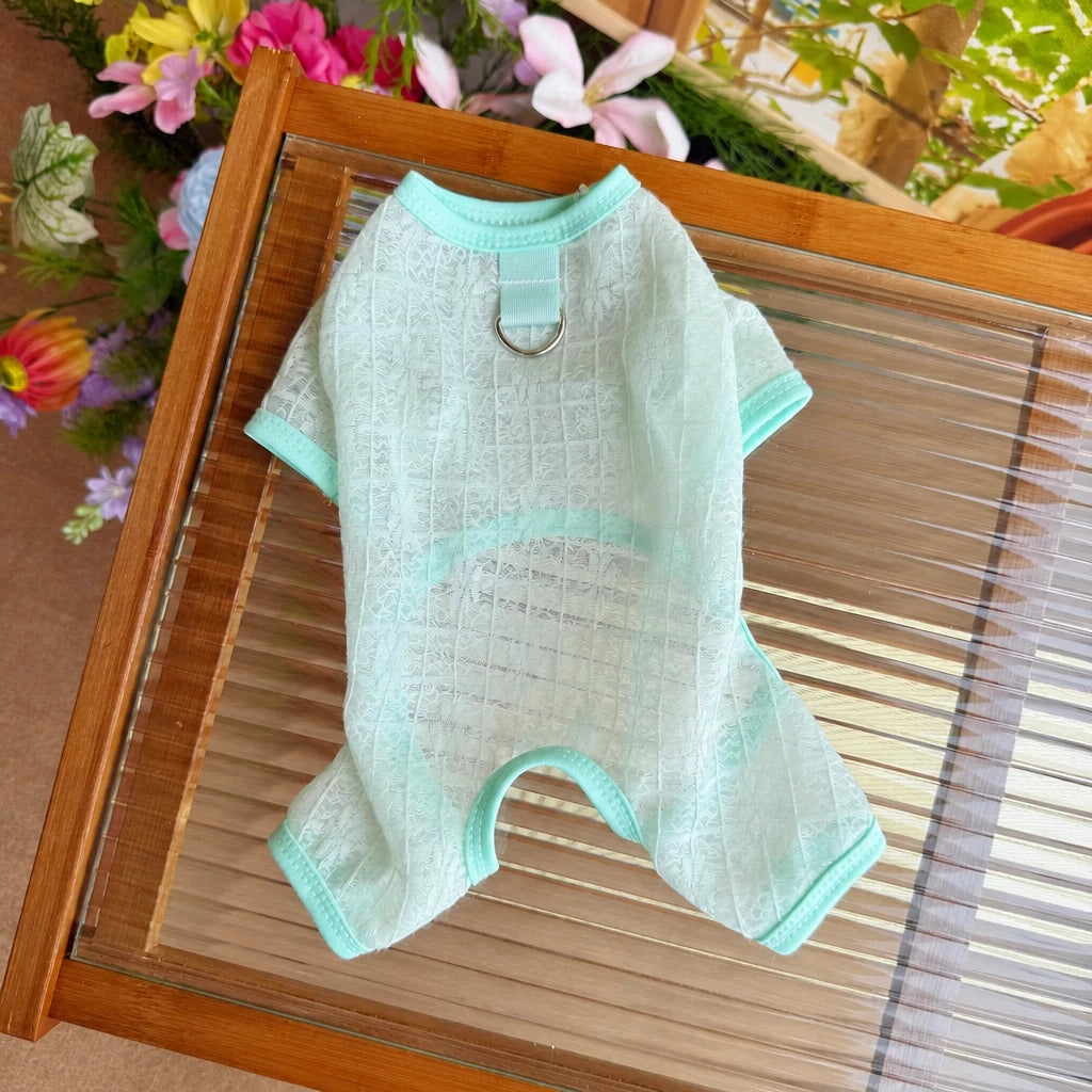 Lightweight Mesh Four-Leg Pet Outfit