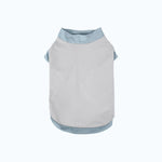 Lightweight Printed Color-Block Vest for Small Dogs