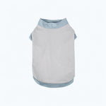 Lightweight Printed Color-Block Vest for Small Dogs