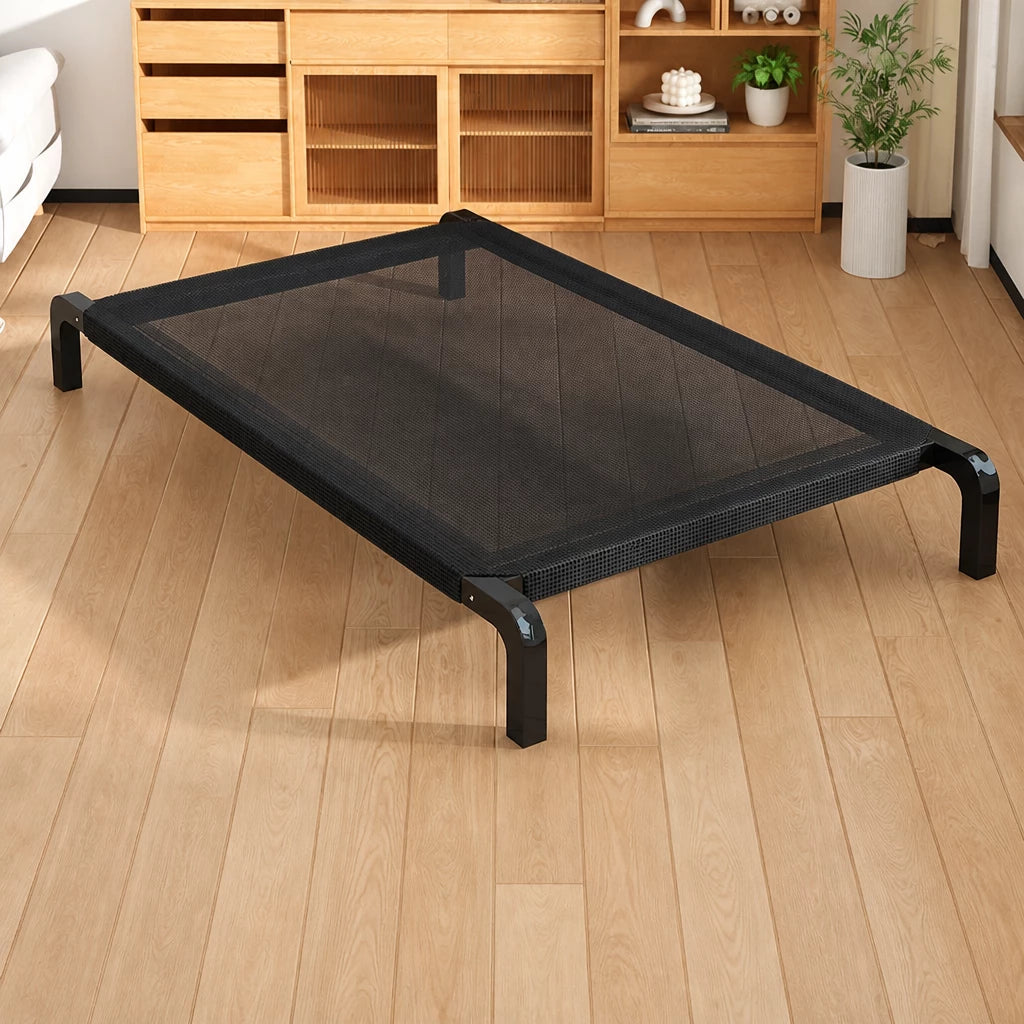 Elevated Mesh Dog Bed with Iron Frame