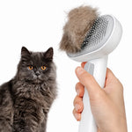 Aumuca 2-in-1 Dog & Cat Grooming Brush and Dematting Comb