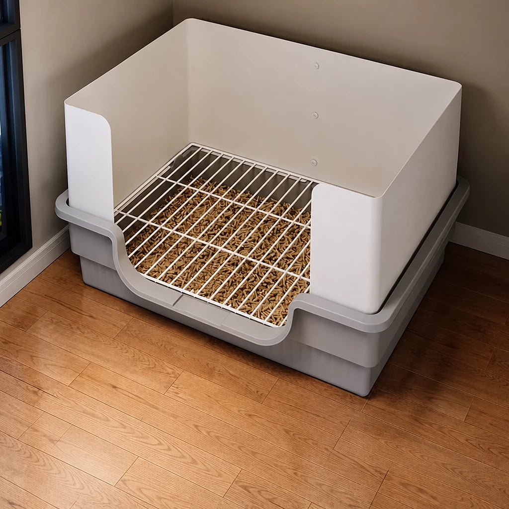 Plastic Dog Potty Tray for Home Potty Routines