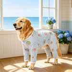 Four-Leg Dog Shirt with Cartoon Print