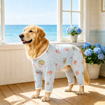 Four-Leg Dog Shirt with Cartoon Print