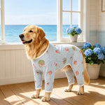 Four-Leg Dog Shirt with Cartoon Print