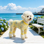 Four-Leg Dog Shirt with Cartoon Print