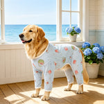 Four-Leg Dog Shirt with Cartoon Print