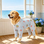 Four-Leg Dog Shirt with Cartoon Print
