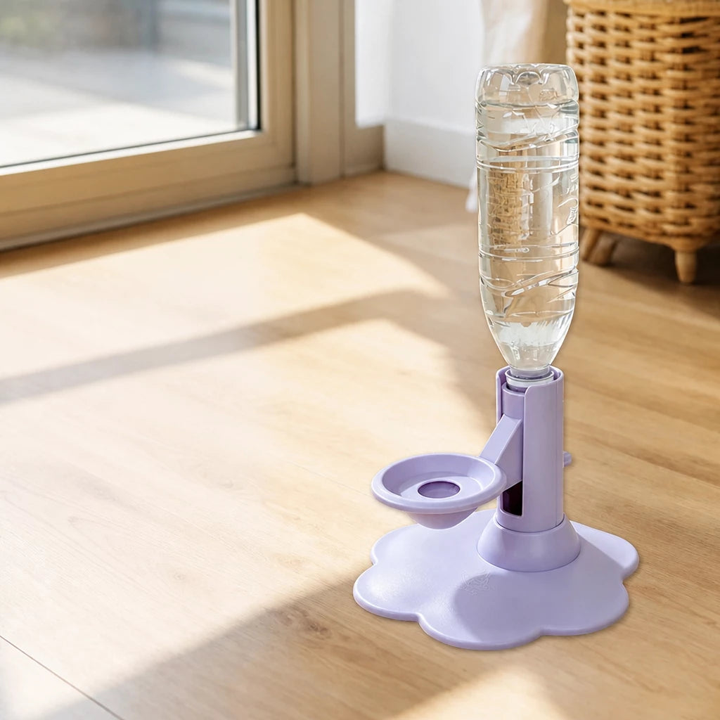 Adjustable Plastic Cat Water Dispenser