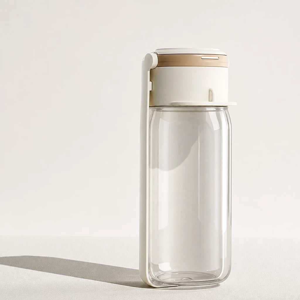 Portable Dog Water Bottle with Integrated Drinking Cup