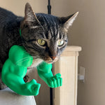 3D-Printed Muscular Arm Pet Neck Accessory