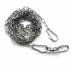 304 Stainless Steel Chain Dog Leash, Collar & Handle Set