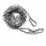 304 Stainless Steel Chain Dog Leash, Collar & Handle Set