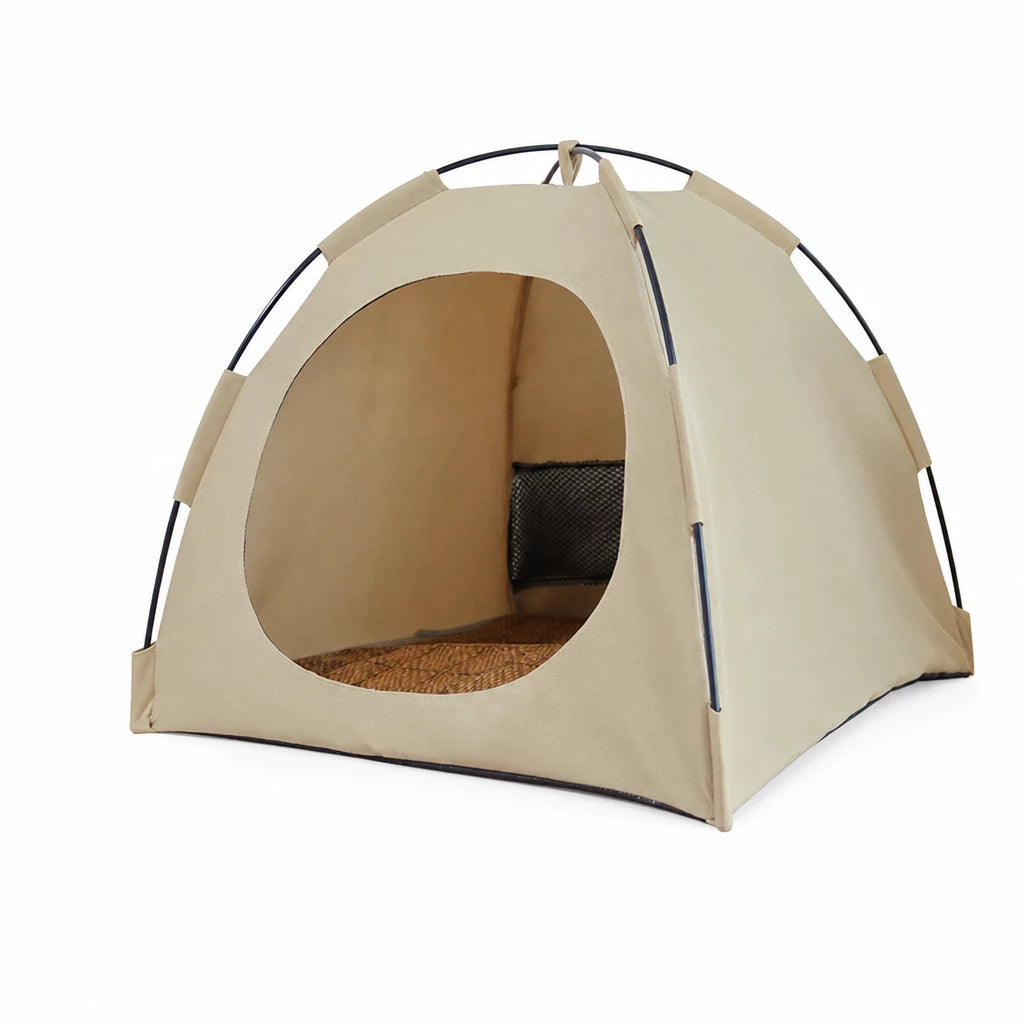 Enclosed Pet Tent Bed with Ventilated Design