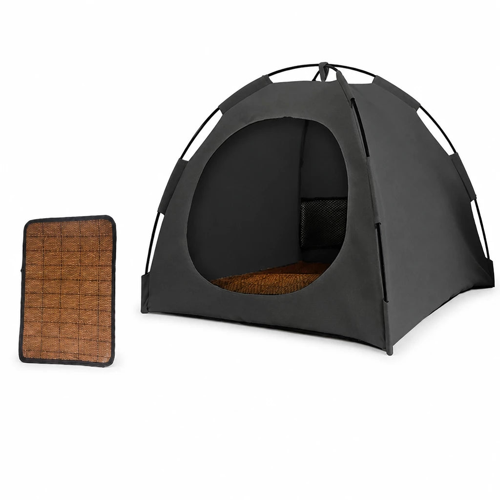 Enclosed Pet Tent Bed with Ventilated Design