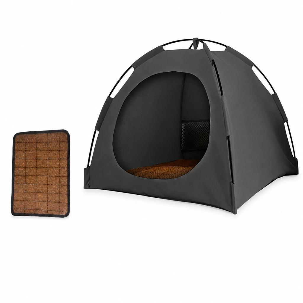 Enclosed Pet Tent Bed with Ventilated Design
