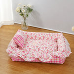 All-Season Pet Bed for Cats and Small to Medium Dogs