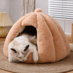 Enclosed Cat Bed with Removable, Washable Cover