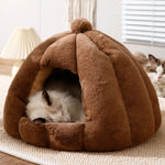 Enclosed Cat Bed with Removable, Washable Cover