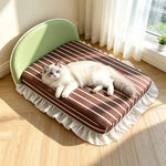 All-Season Pet Bed Mattress with Pillow
