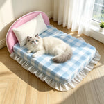 All-Season Pet Bed Mattress with Pillow