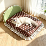 All-Season Pet Bed Mattress with Pillow