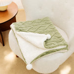 Cotton-Linen Pet Blanket Mat for Cats and Dogs