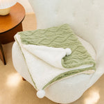 Cotton-Linen Pet Blanket Mat for Cats and Dogs